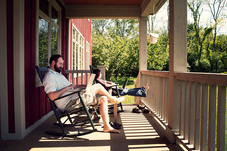 Porch office